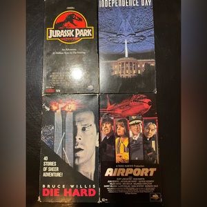 VHS Action Movie Bundle